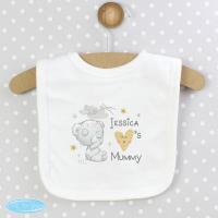 Personalised Tiny Tatty Teddy I Heart Baby Bib Extra Image 3 Preview